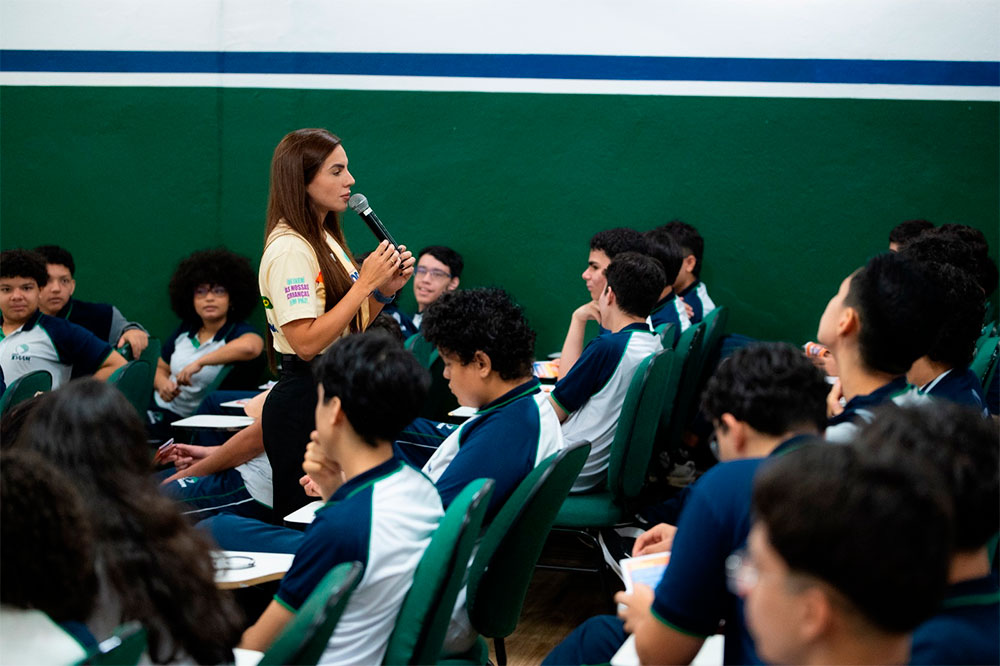 violência contra as crianças